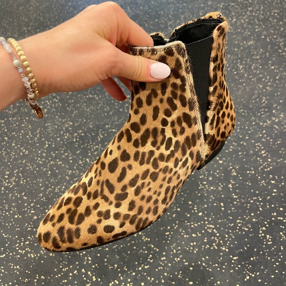 Isabel Marant Leopard Chelsea Boot